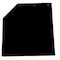Globetech Mudflap, Polyguard, Black 24 X 25 L 2425PHDBL/H - alternate 2